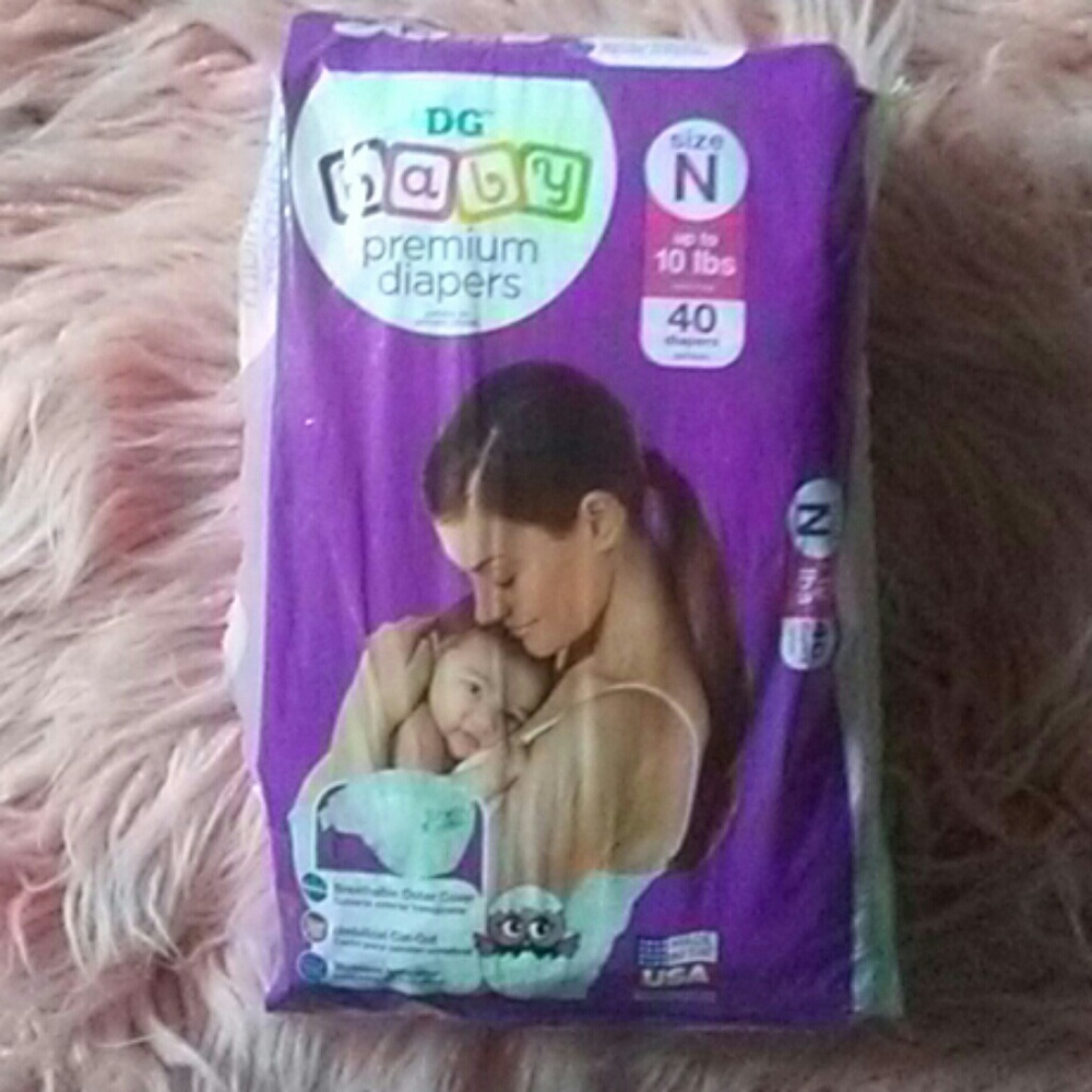 Newborn diapers